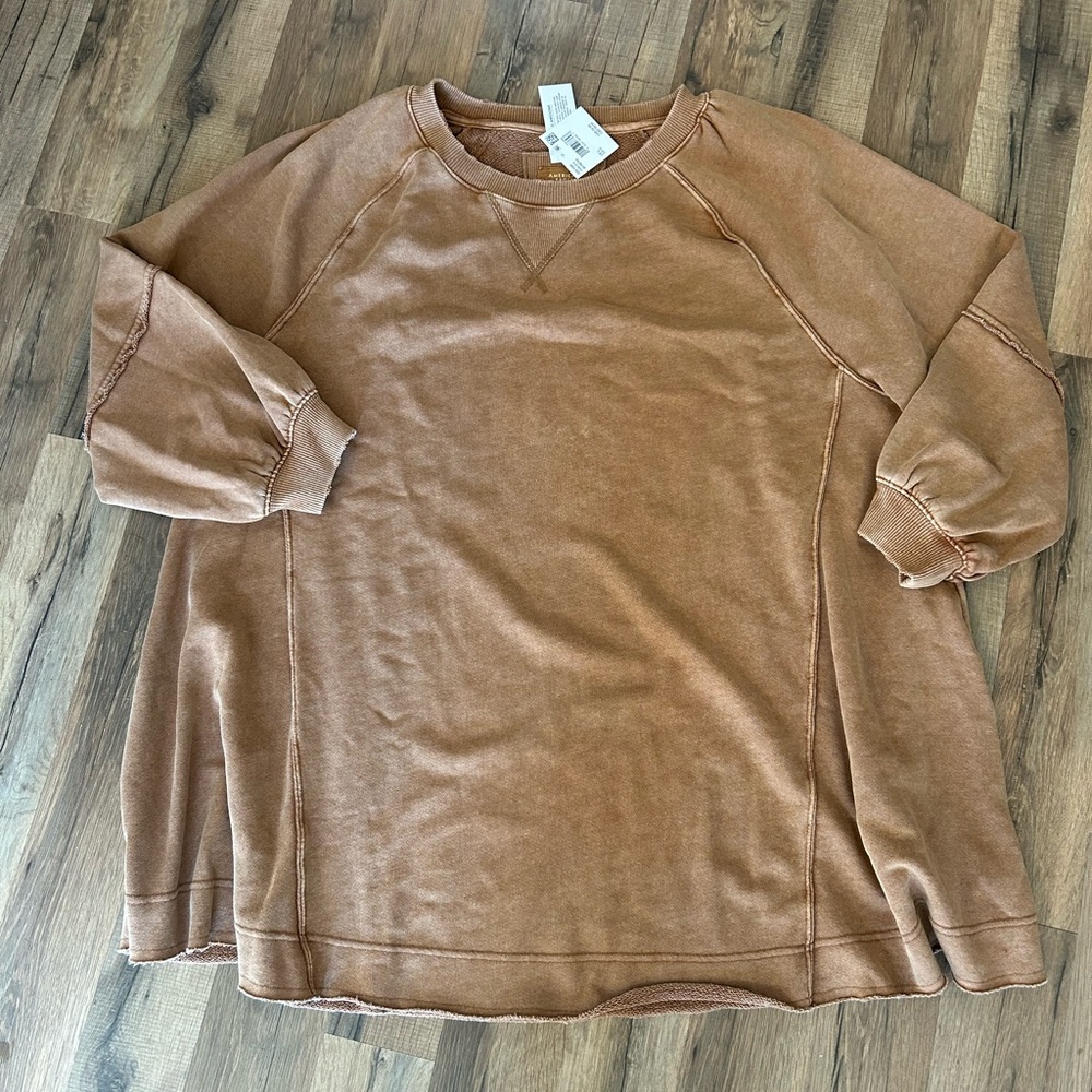 American Eagle Brown Loose Fitting Sweater Dress